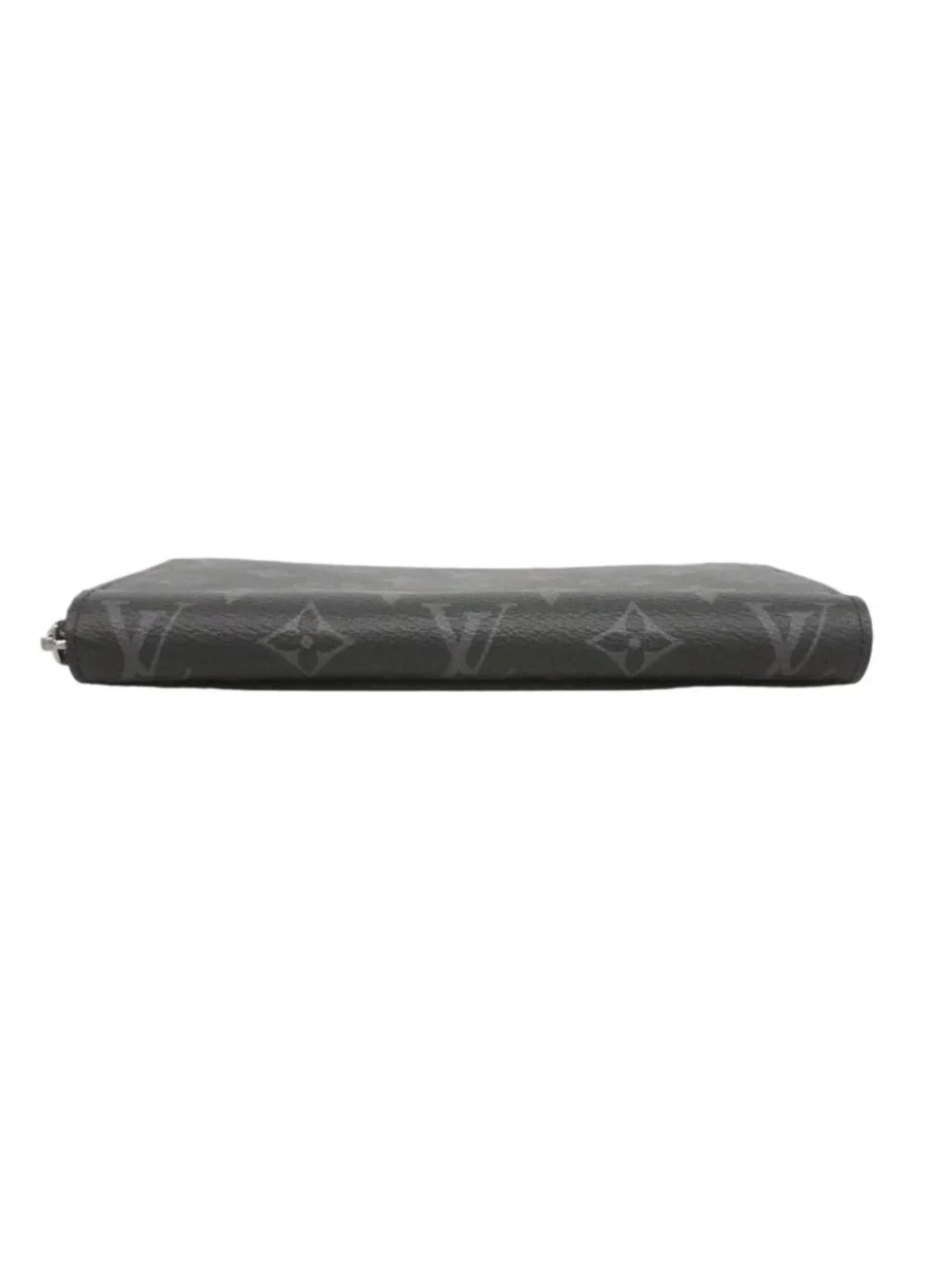 Louis Vuitton Wallet Monogram Eclipse Zippy Horizontal Black